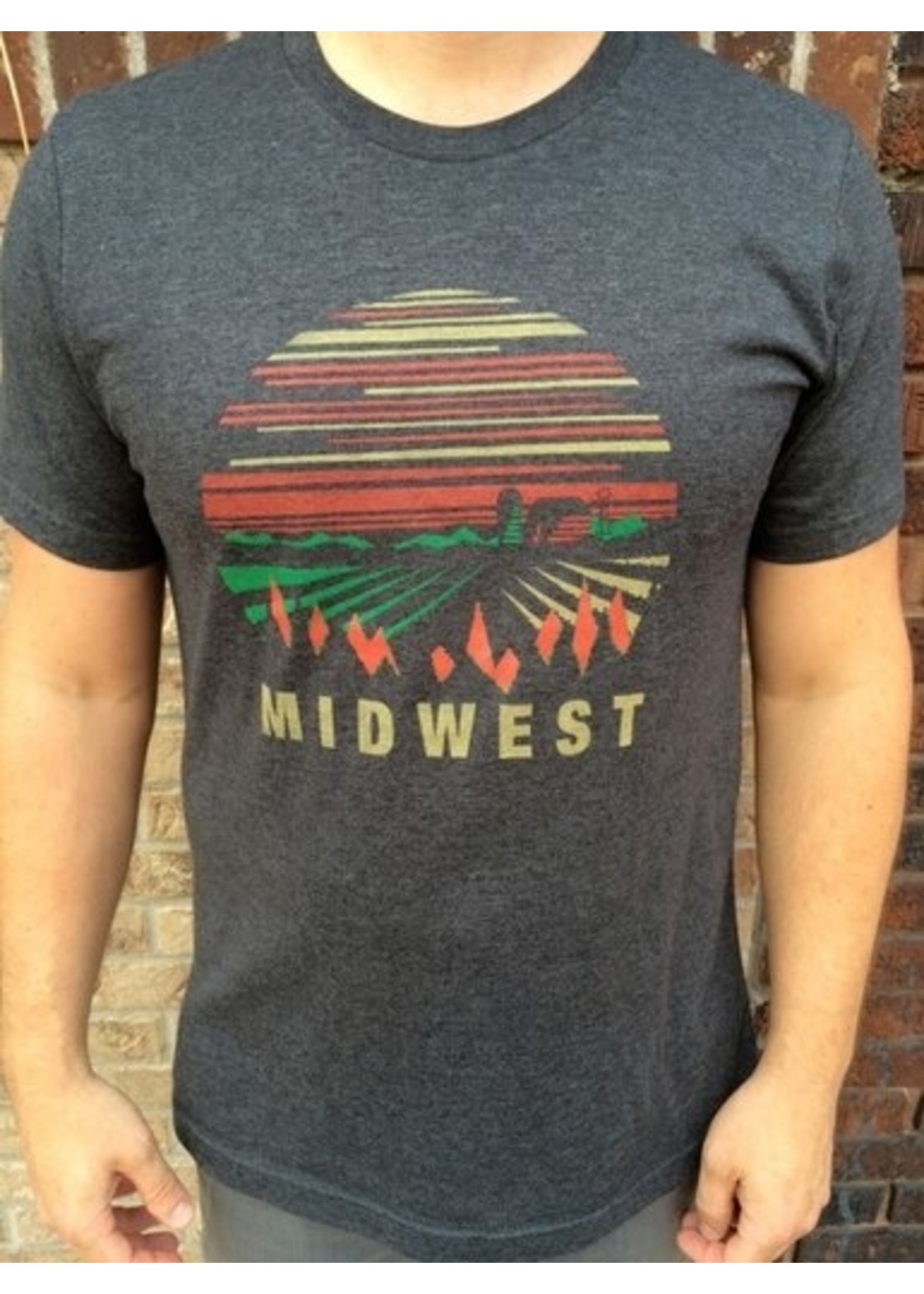 Midwest Proud Adult Sweatshirt - Tangled Up In Hue