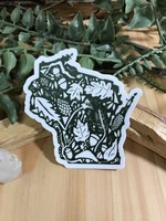 Tangled Up In Hue Wholesale Sticker - WI Nature Green