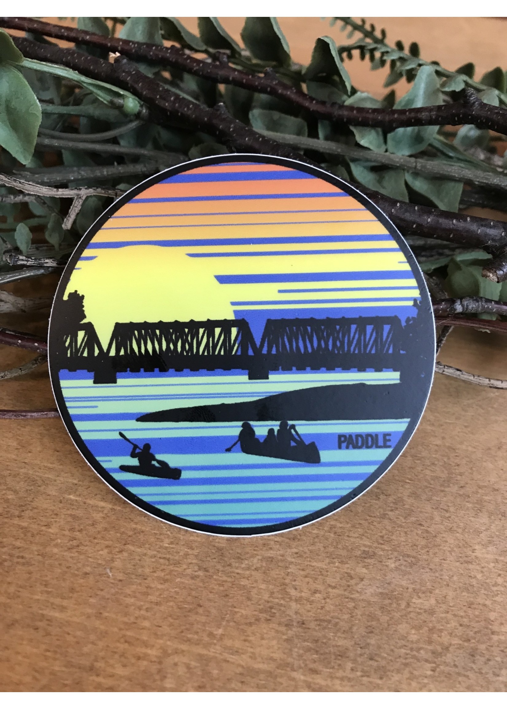 Tangled Up In Hue Wholesale Sticker - Paddle