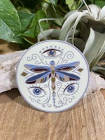 Tangled Up In Hue Wholesale Sticker - Eyes Wide Dragonfly