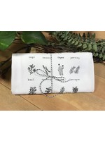 Tangled Up In Hue Wholesale Screen Printed Dish Towel Herb Lover