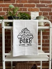 Screen Printed Dish Towel The Best Mornings Begin with a Hot Coffee and a  Poop - Tangled Up In Hue