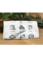 Wholesale Screen Printed Dish Towel Cheese Lover