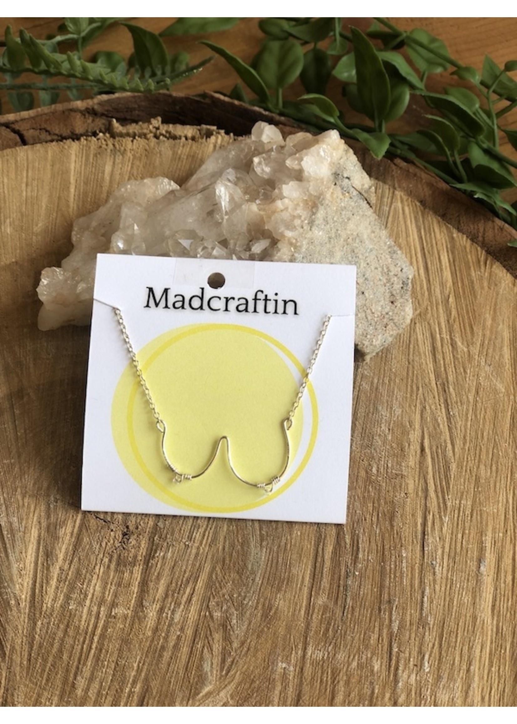 Madcraftin Boob Necklace -