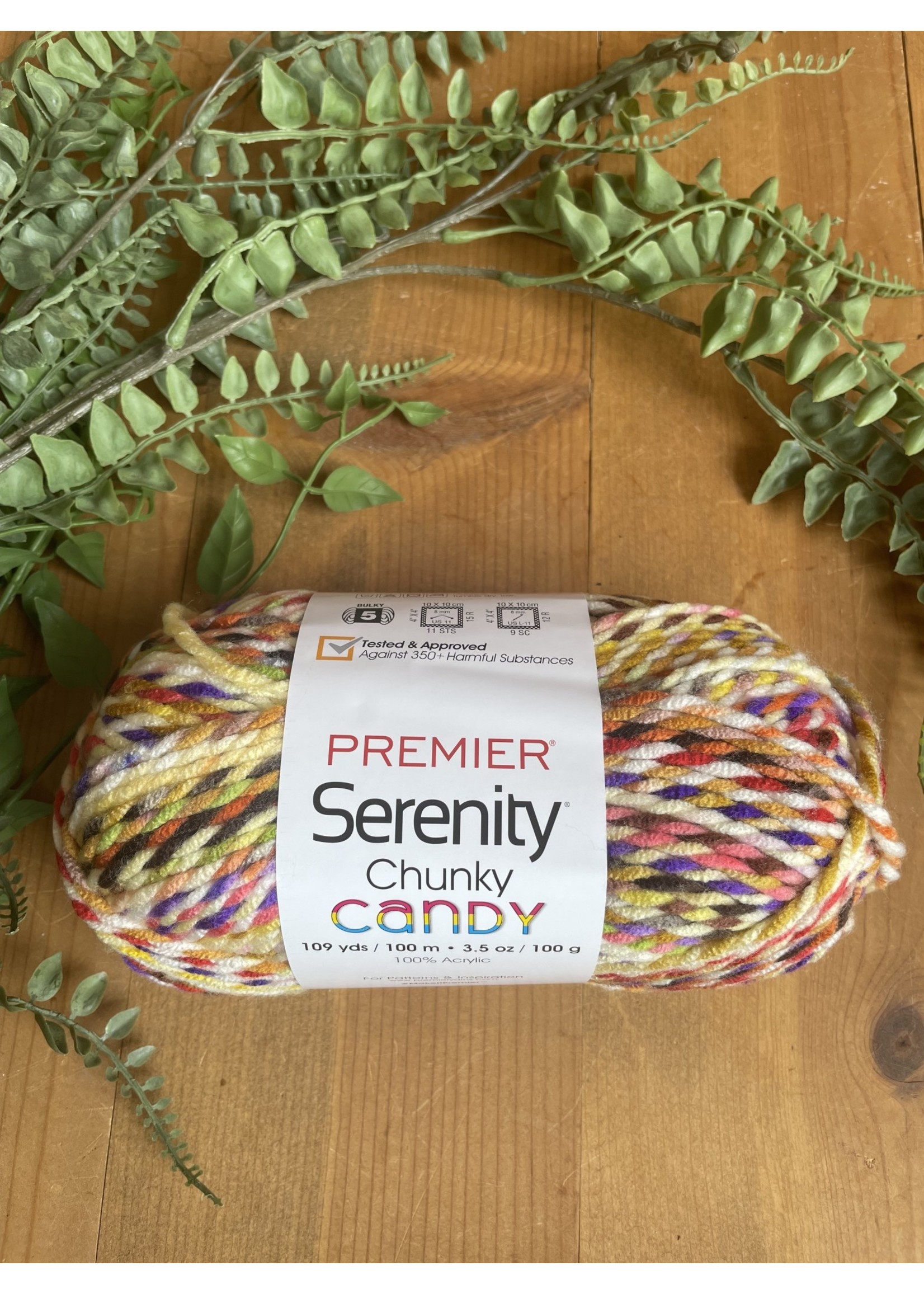 Premier Serenity Chunky Candy Yarn - Tangled Up In Hue