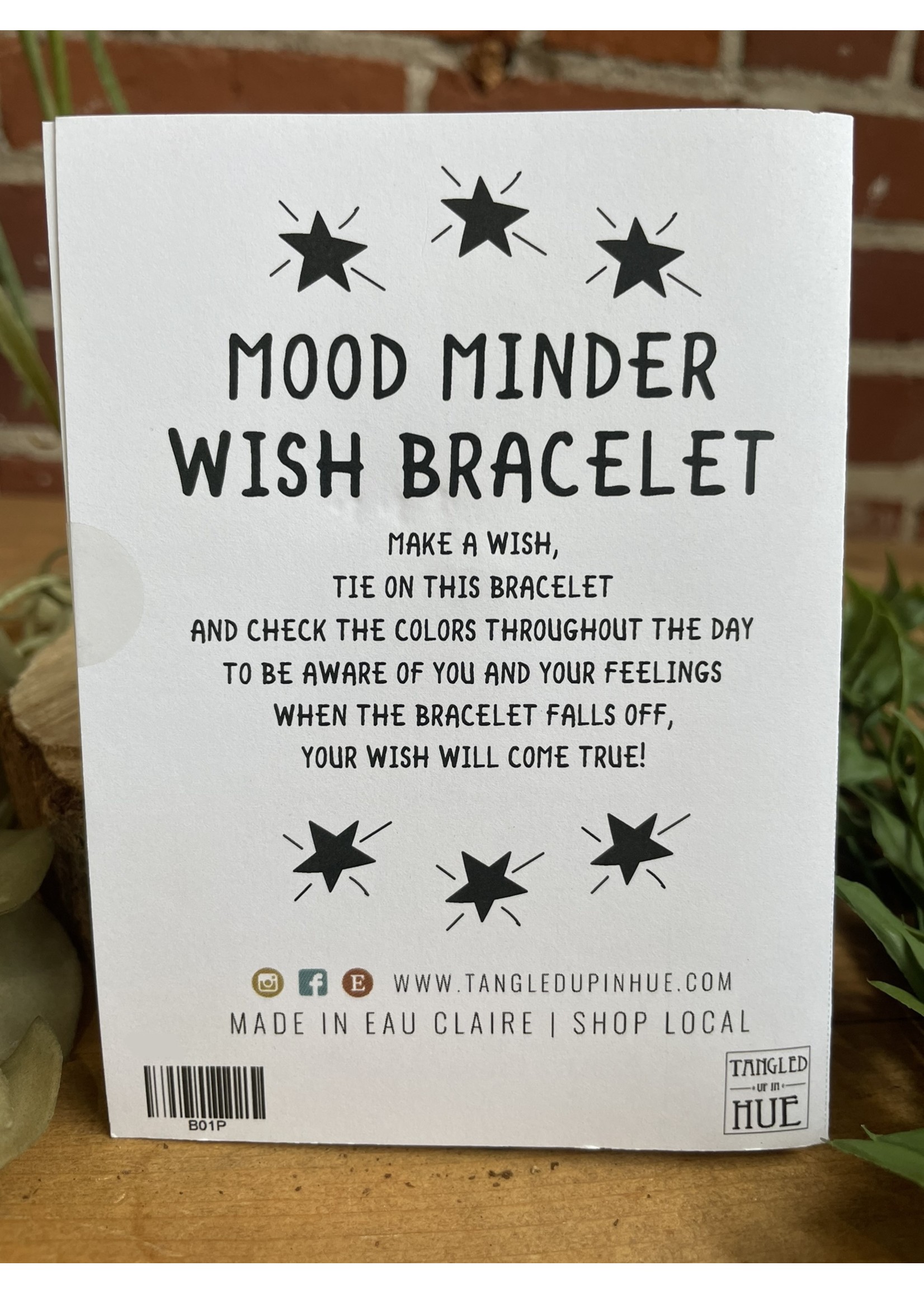 Tangled Up In Hue Wholesale Wish Bracelets -  Mood Minder
