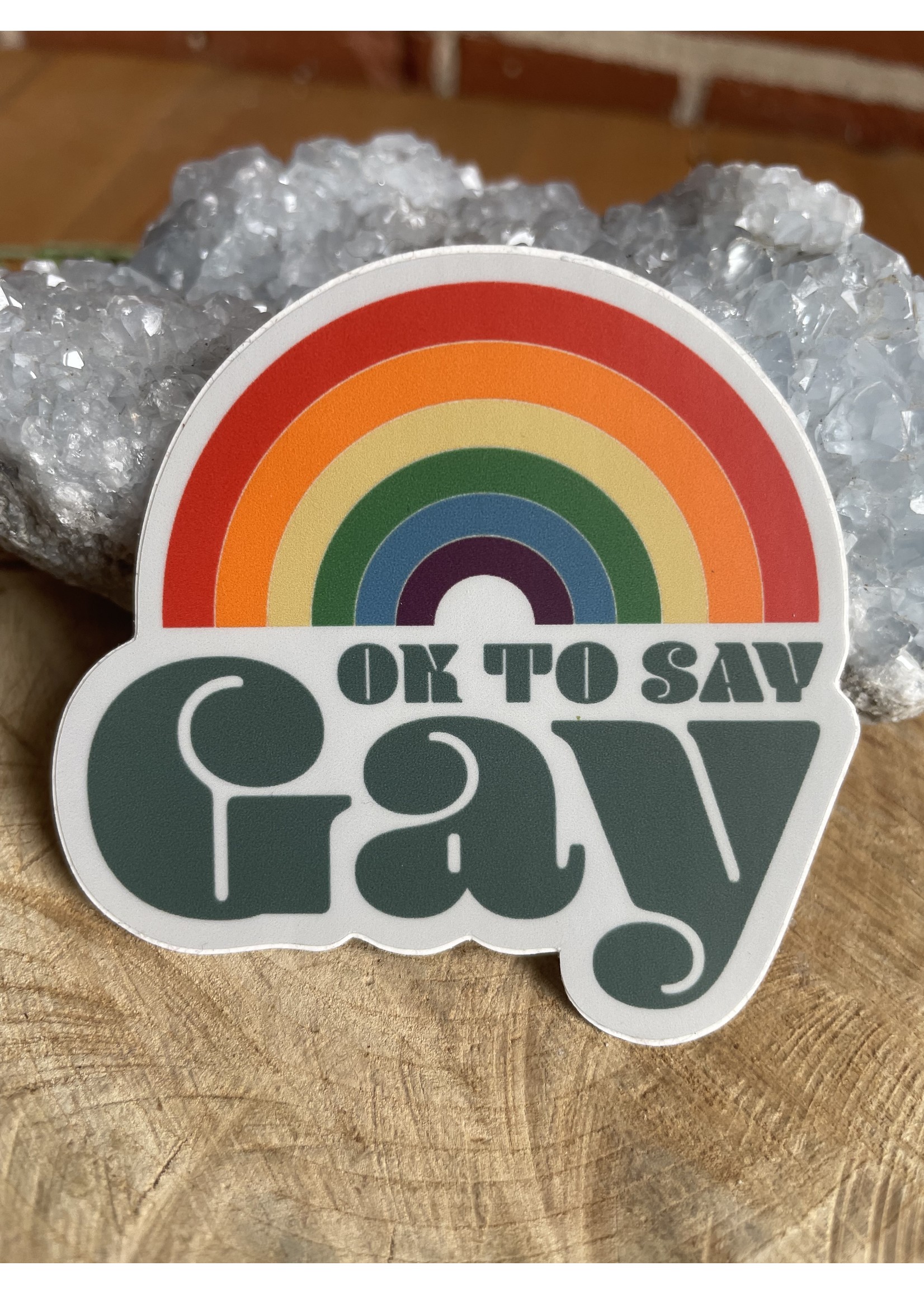 Tangled Up In Hue Wholesale Sticker - Okay To Say Gay