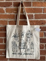 Tangled Up In Hue Wholesale Tote Bag- All The Plants