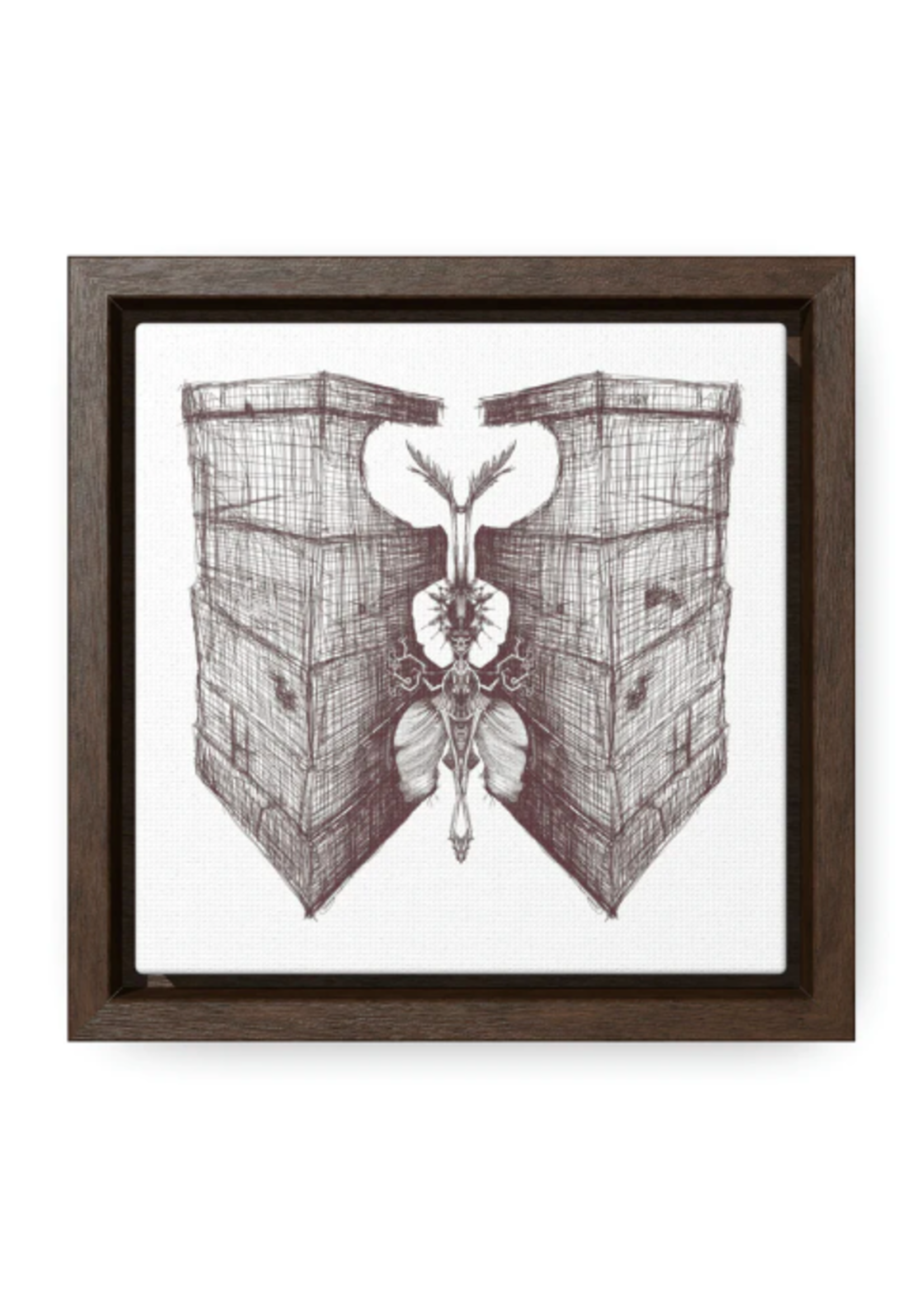 Signum Somnia Heavy Wings on Canvas 10x10