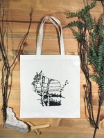 Tangled Up In Hue Wholesale Tote Bag - Wisconsin Birch