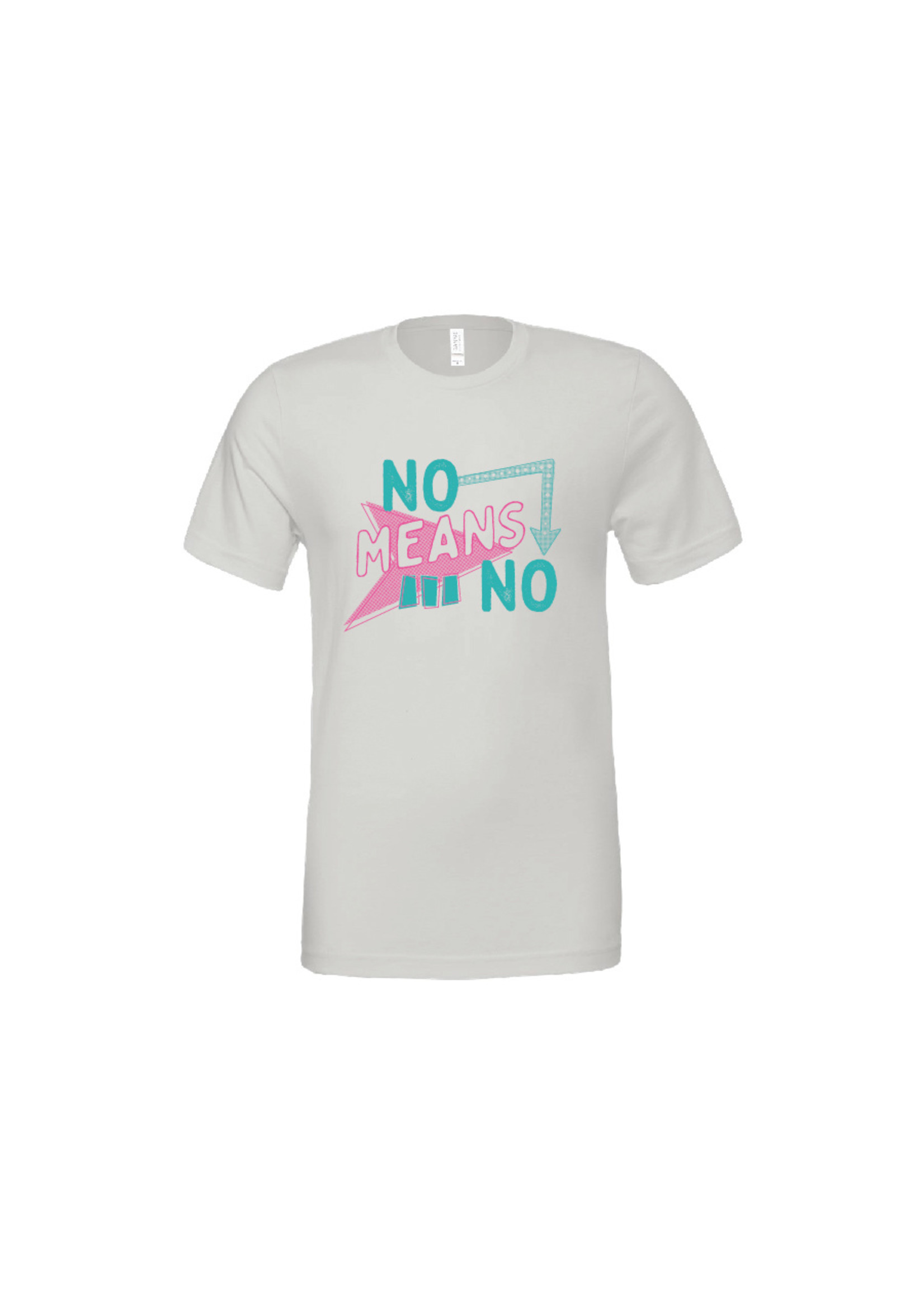 No Means No Adult T-Shirt