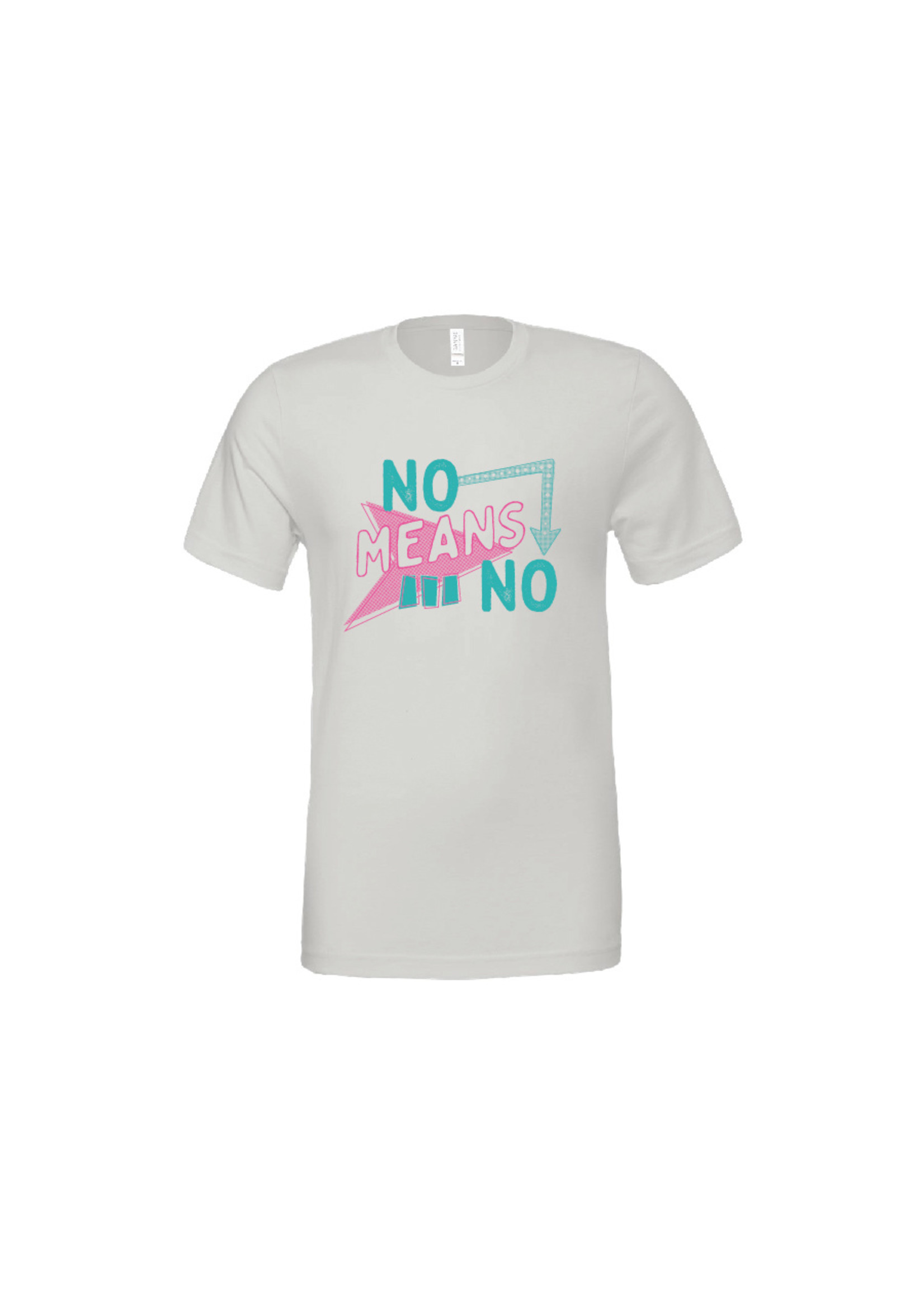 Tangled Up In Hue No Means No Adult T-Shirt