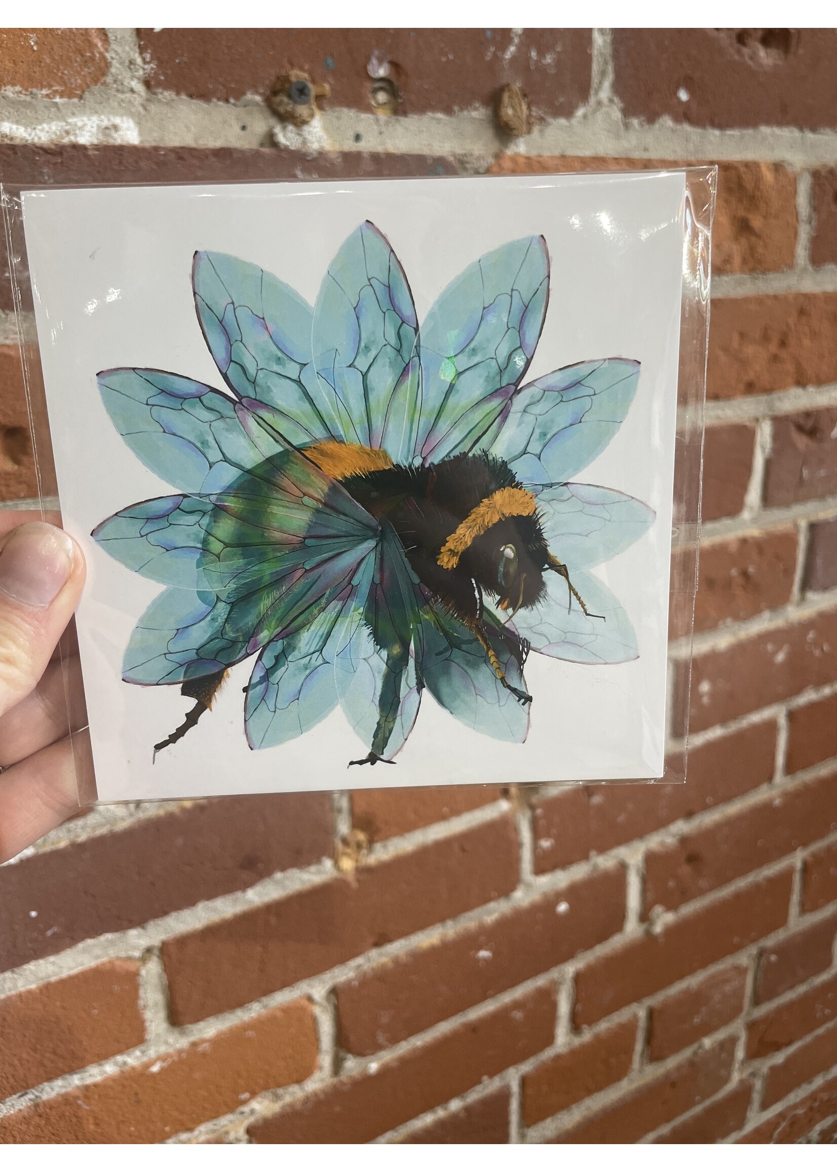 Signum Somnia Holographic Print Bee in the Flower