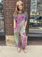 Tangled Up In Hue Ice Dyed Jumpsuit