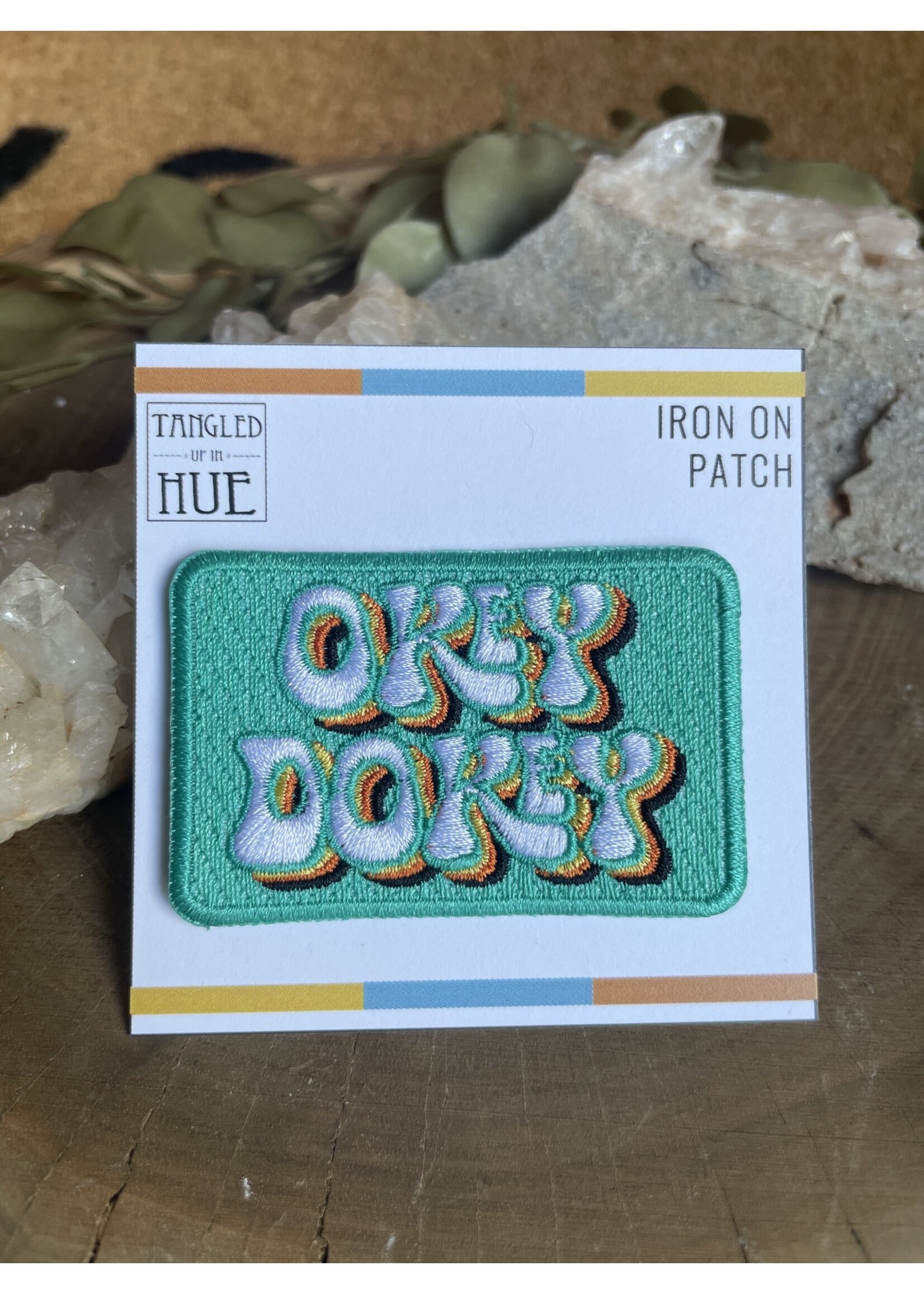 Tangled Up In Hue Patch - Okey Dokey