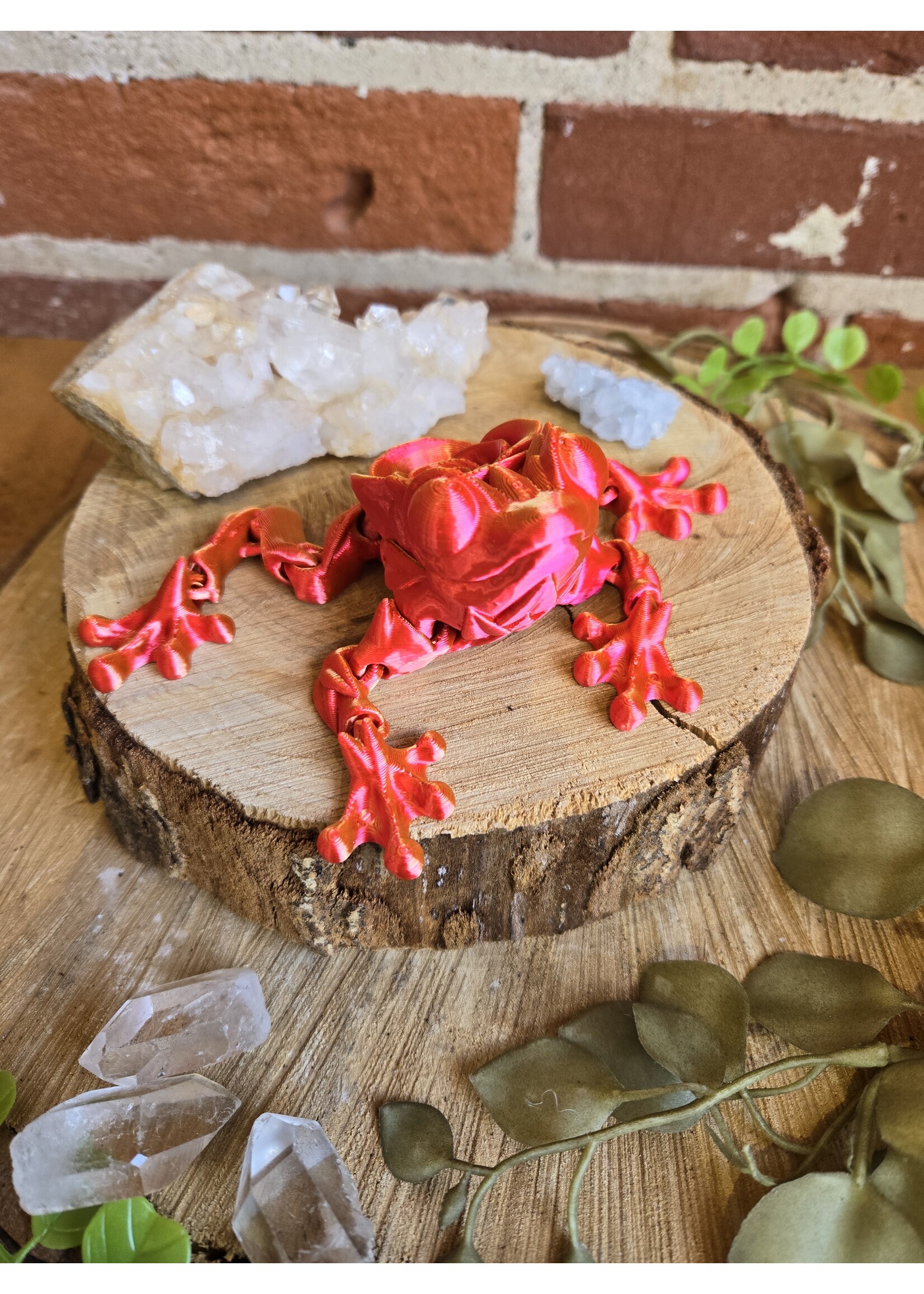 PrintsNSews 3D Printed Frogs