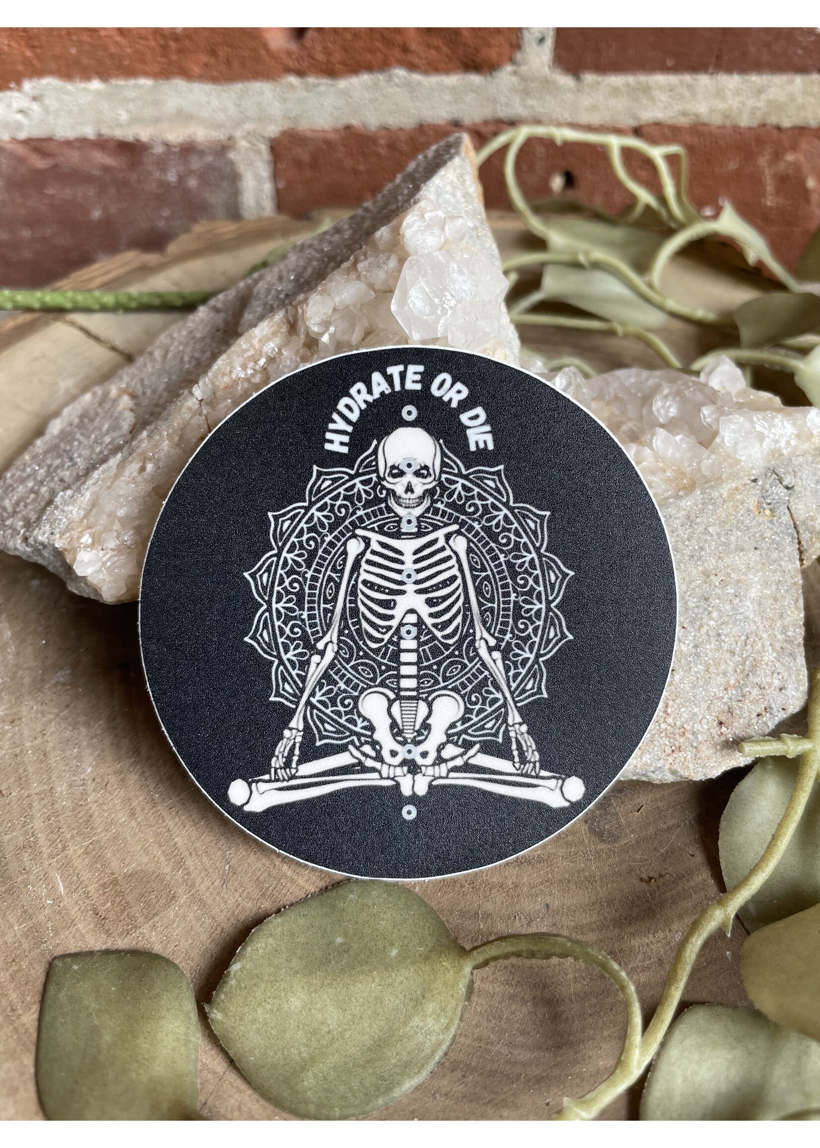 Tangled Up In Hue Sticker - Hydrate or Die