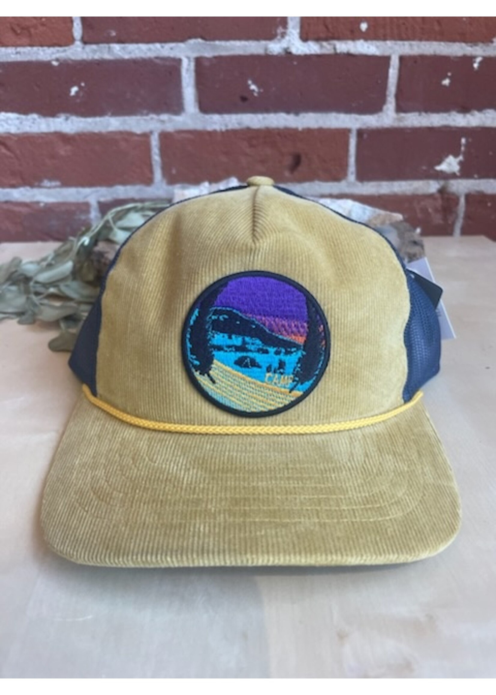 Tangled Up In Hue Hat - Corduroy Trucker:
