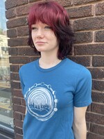 Tangled Up In Hue Moon Over Midwest Adult T-Shirt - Teal