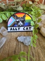 Tangled Up In Hue Sticker - Ally Cat