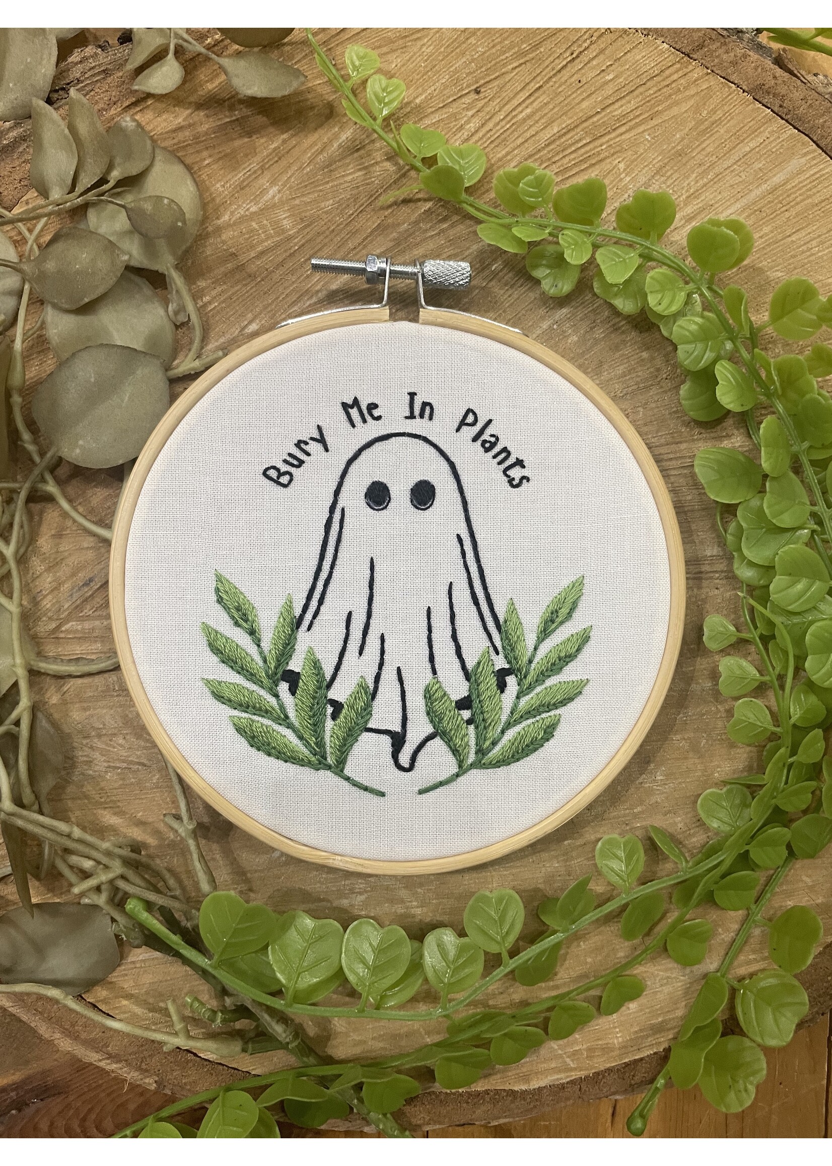 DIY Bury Me In Plants Stitch Kit