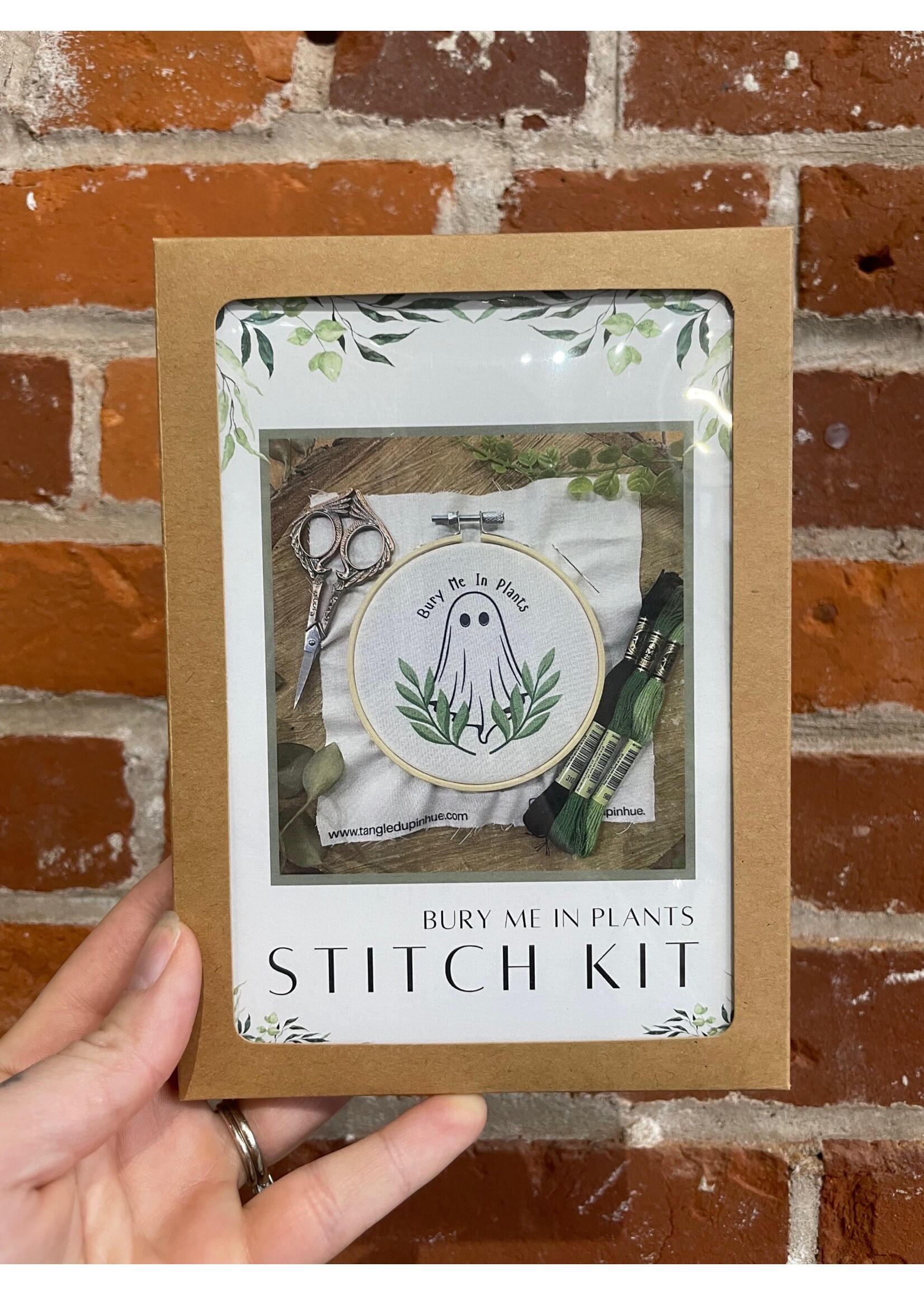 DIY Bury Me In Plants Stitch Kit