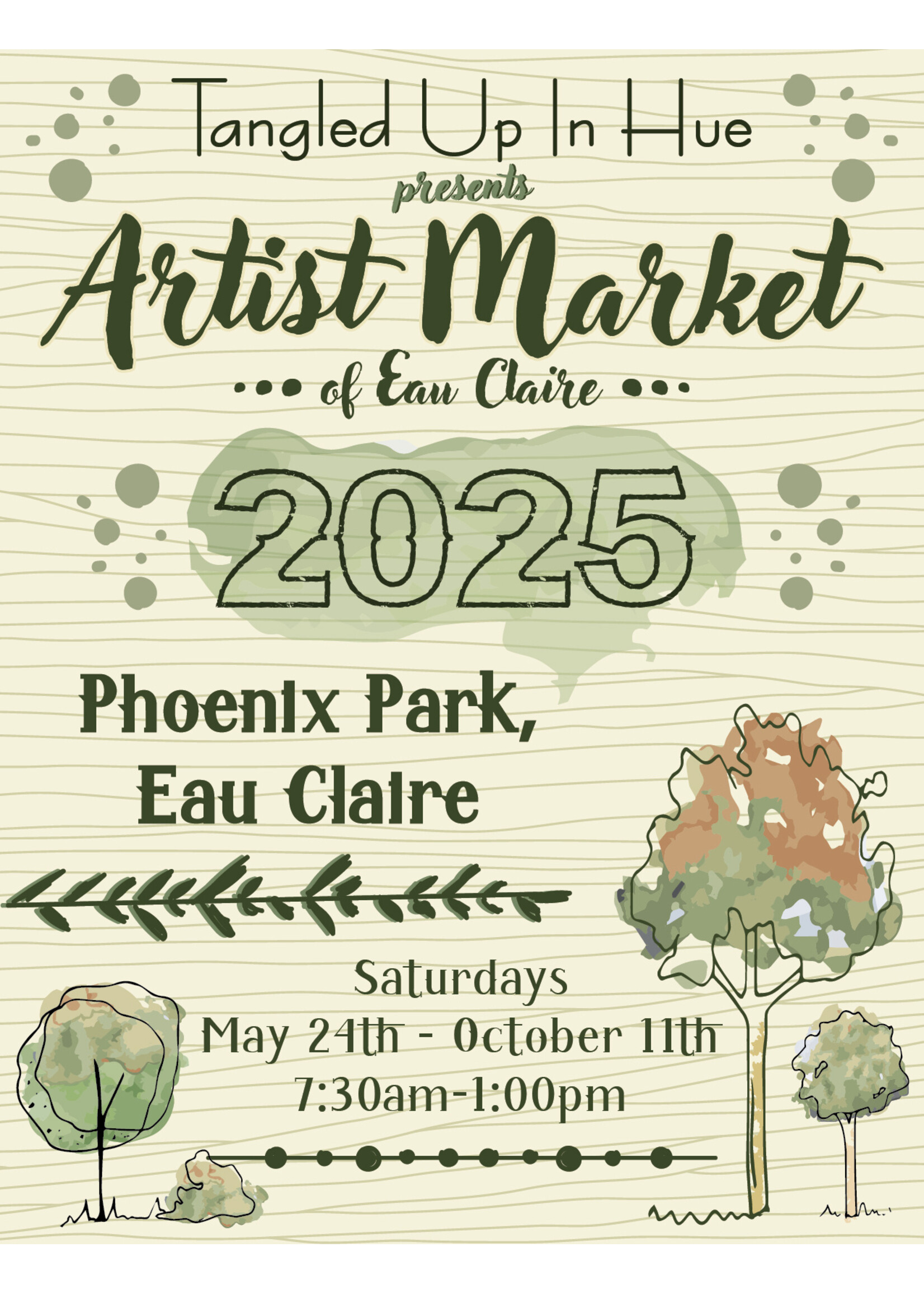 Tangled Up In Hue Artist Market 2025