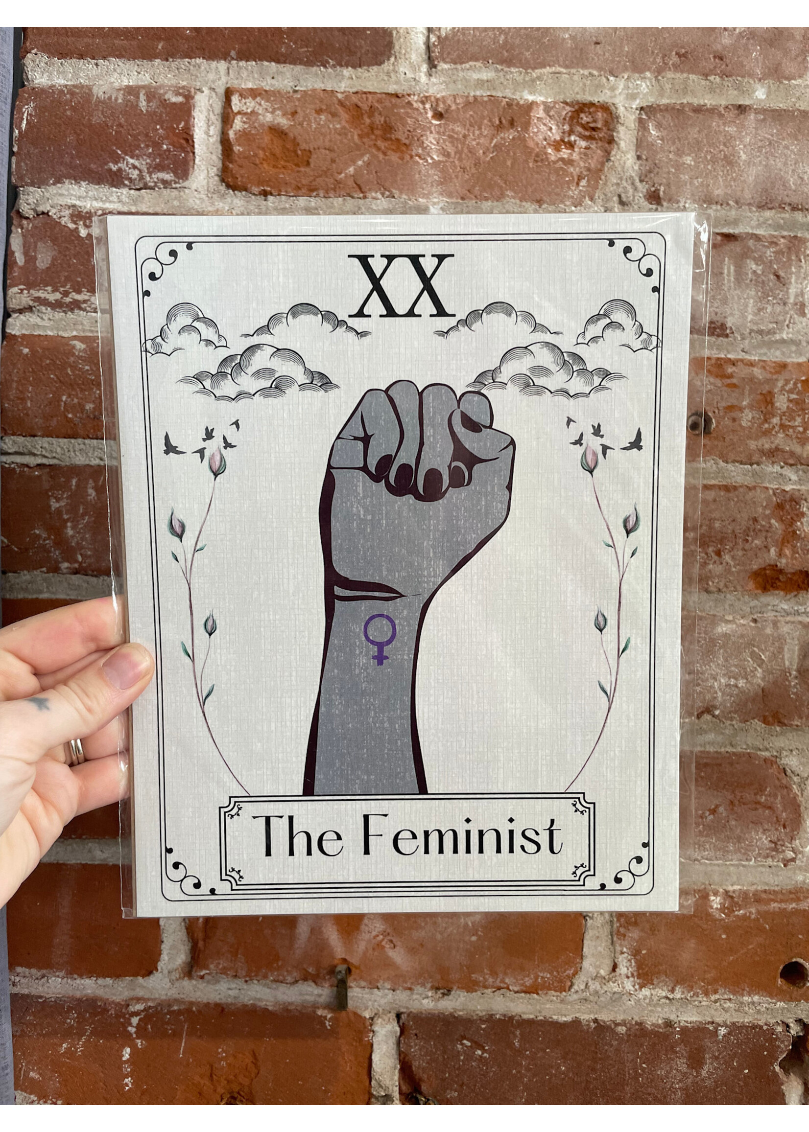 Tangled Up In Hue Digital Print - The Feminist