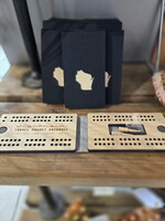Makery Maven Travel Size Wisconsin Pocket Cribbage Board