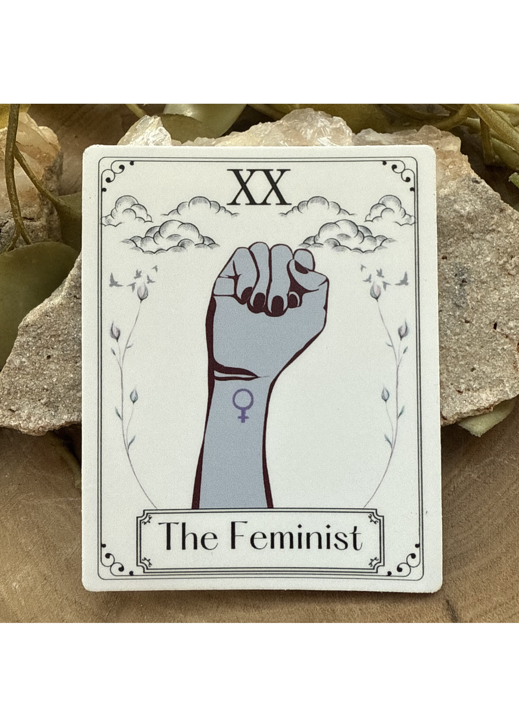 Tangled Up In Hue Sticker - The Feminist