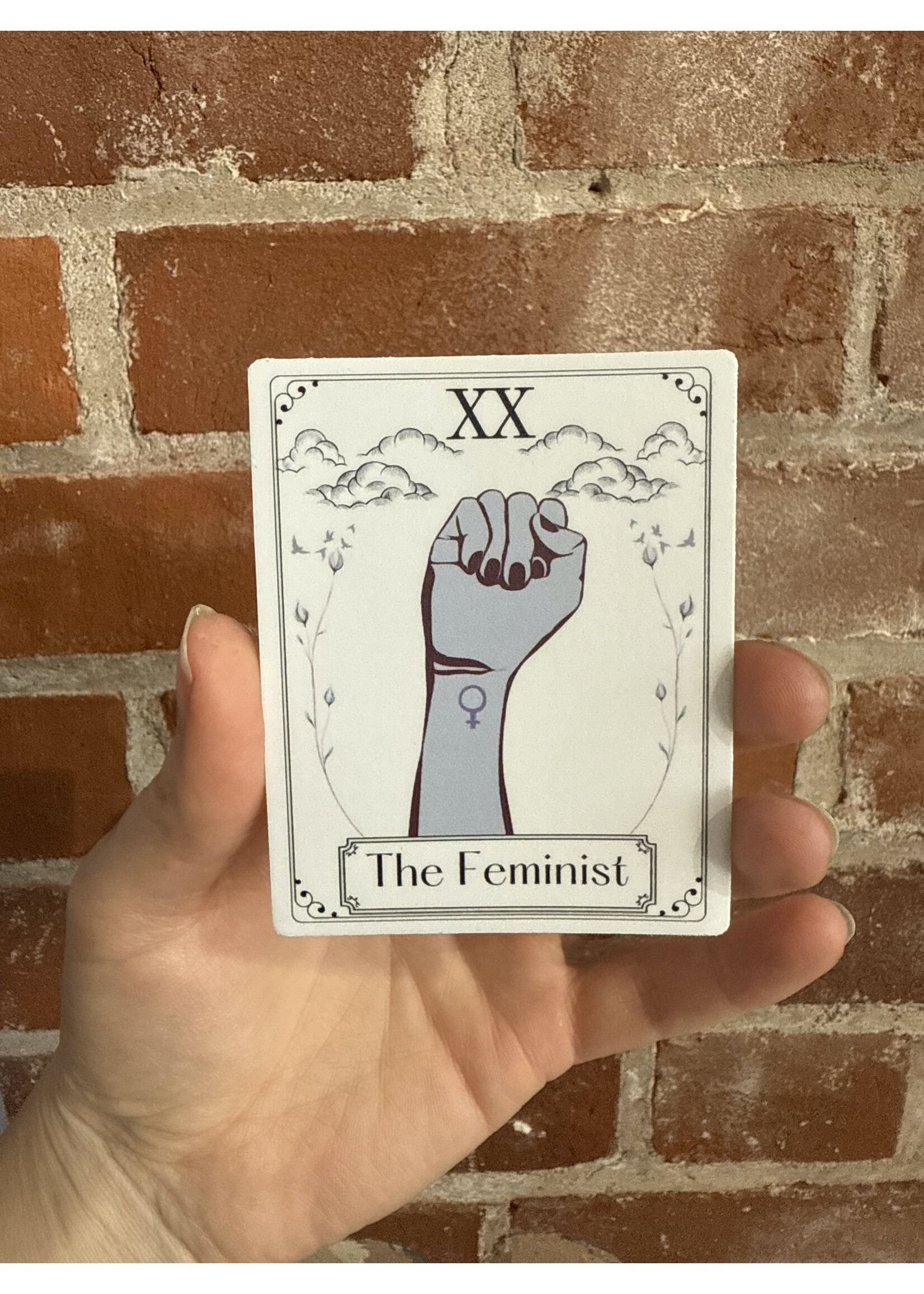 Tangled Up In Hue Sticker - The Feminist