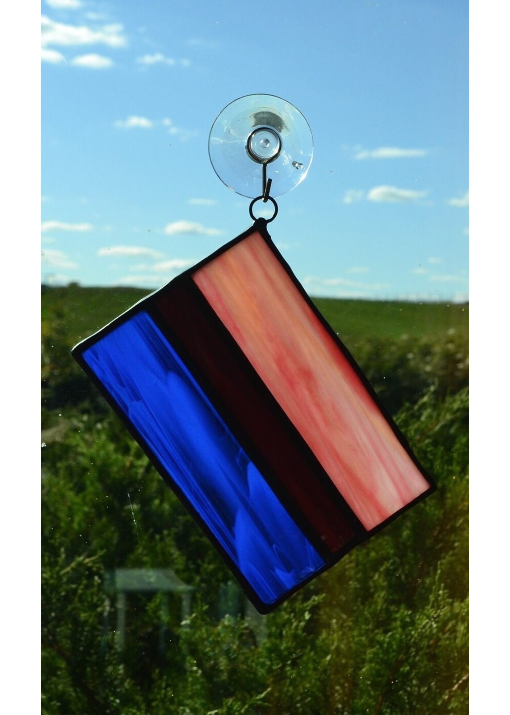 Stained Glass Pride Flag -