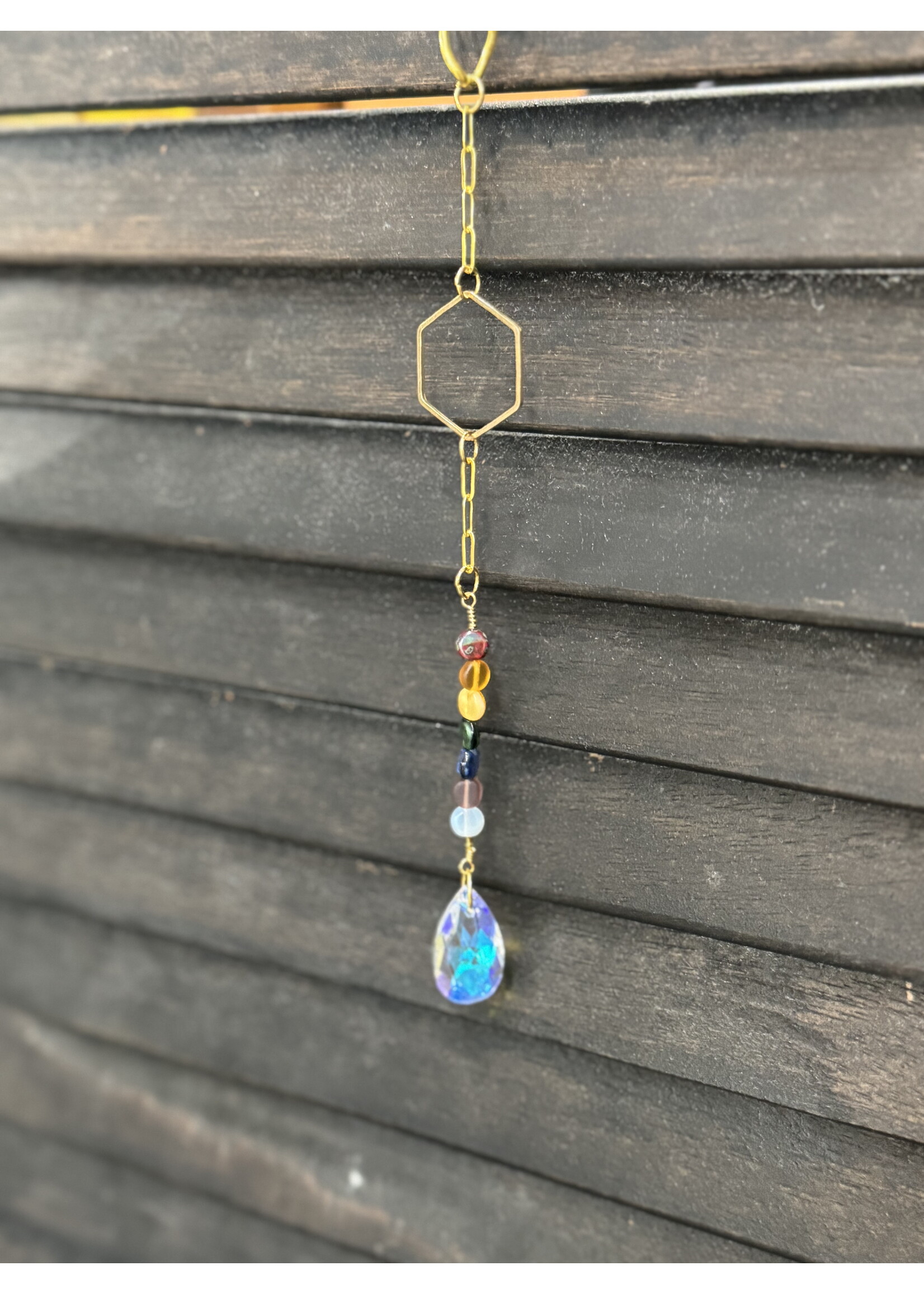 TUIH Hexagon Rainbow Suncatcher
