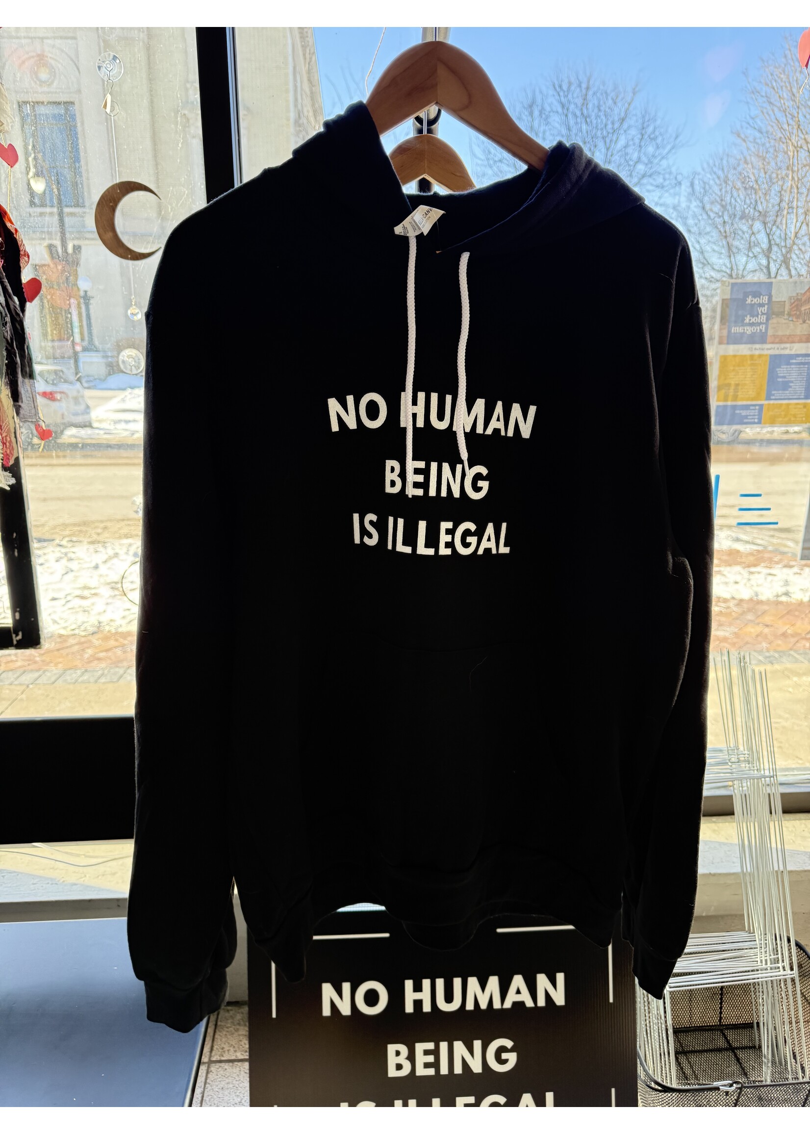 No Human Being is Illegal Sweatshirt