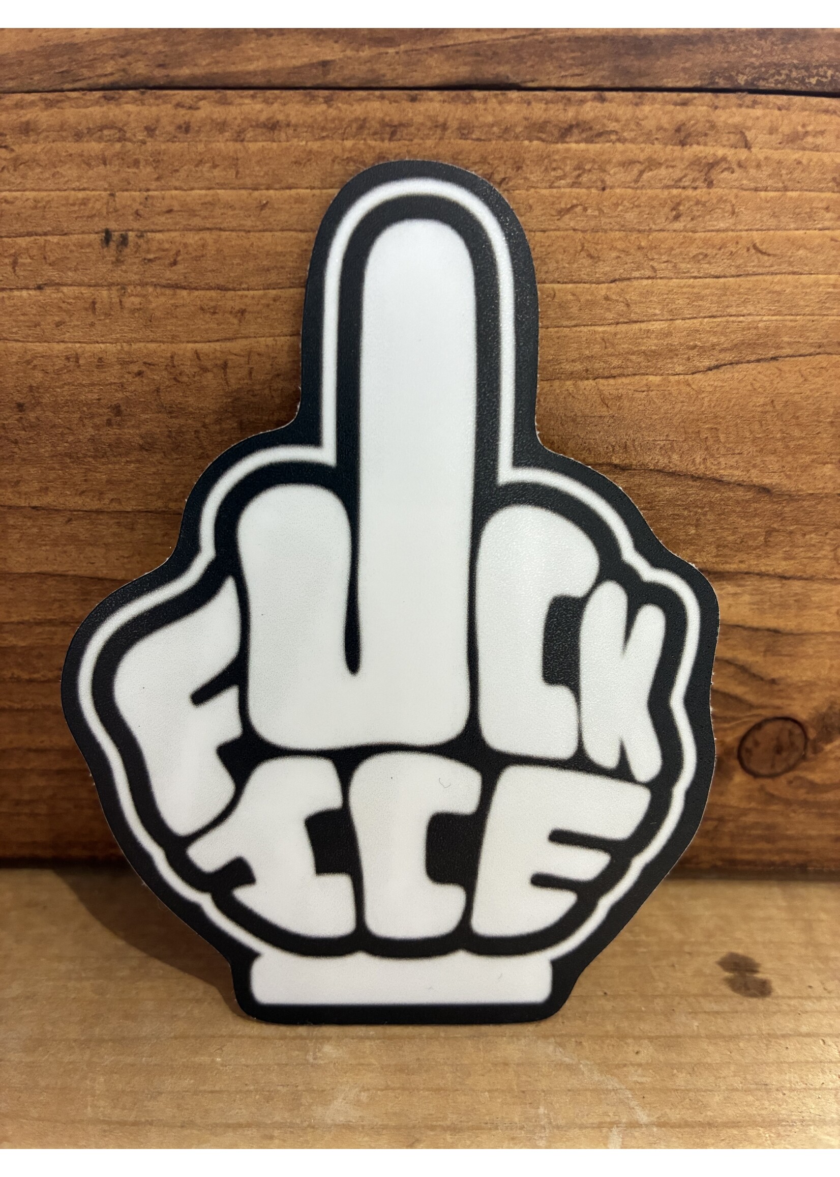 Tangled Up In Hue Sticker - Fuck Ice