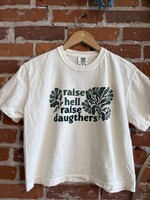 Raise Hell, Raise Daughters Women's Boxy T-Shirt
