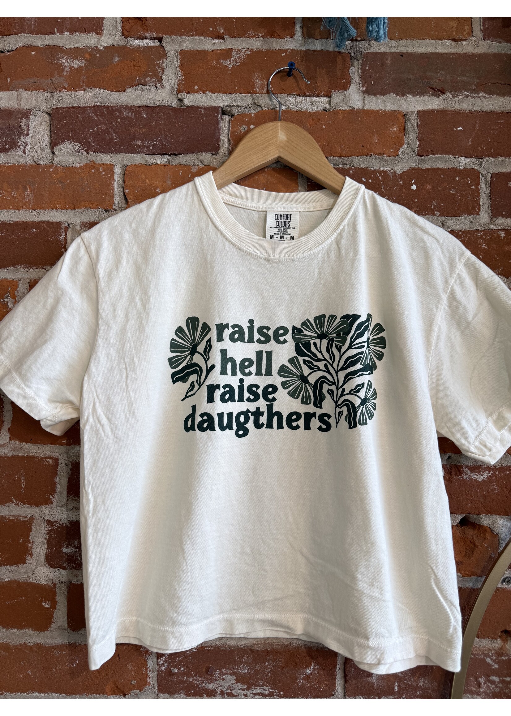 Raise Hell, Raise Daughters Women's Boxy T-Shirt