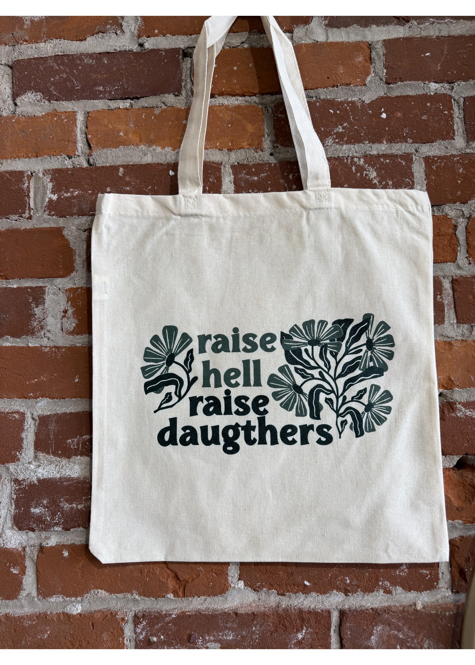 Tangled Up In Hue Tote Bag - Raise Hell, Raise Daughters