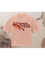 Powered By Plants & Rage Adult T-Shirt