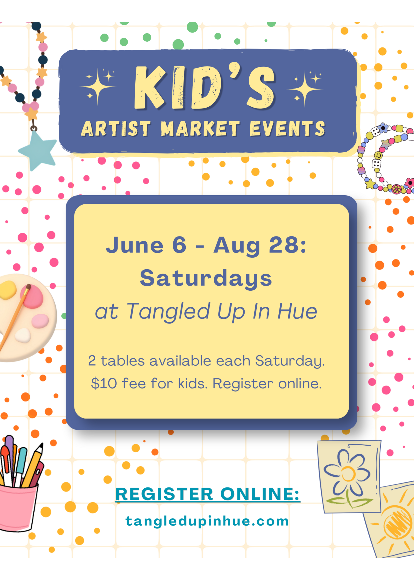 Kid's Market 2026 at Tangled -