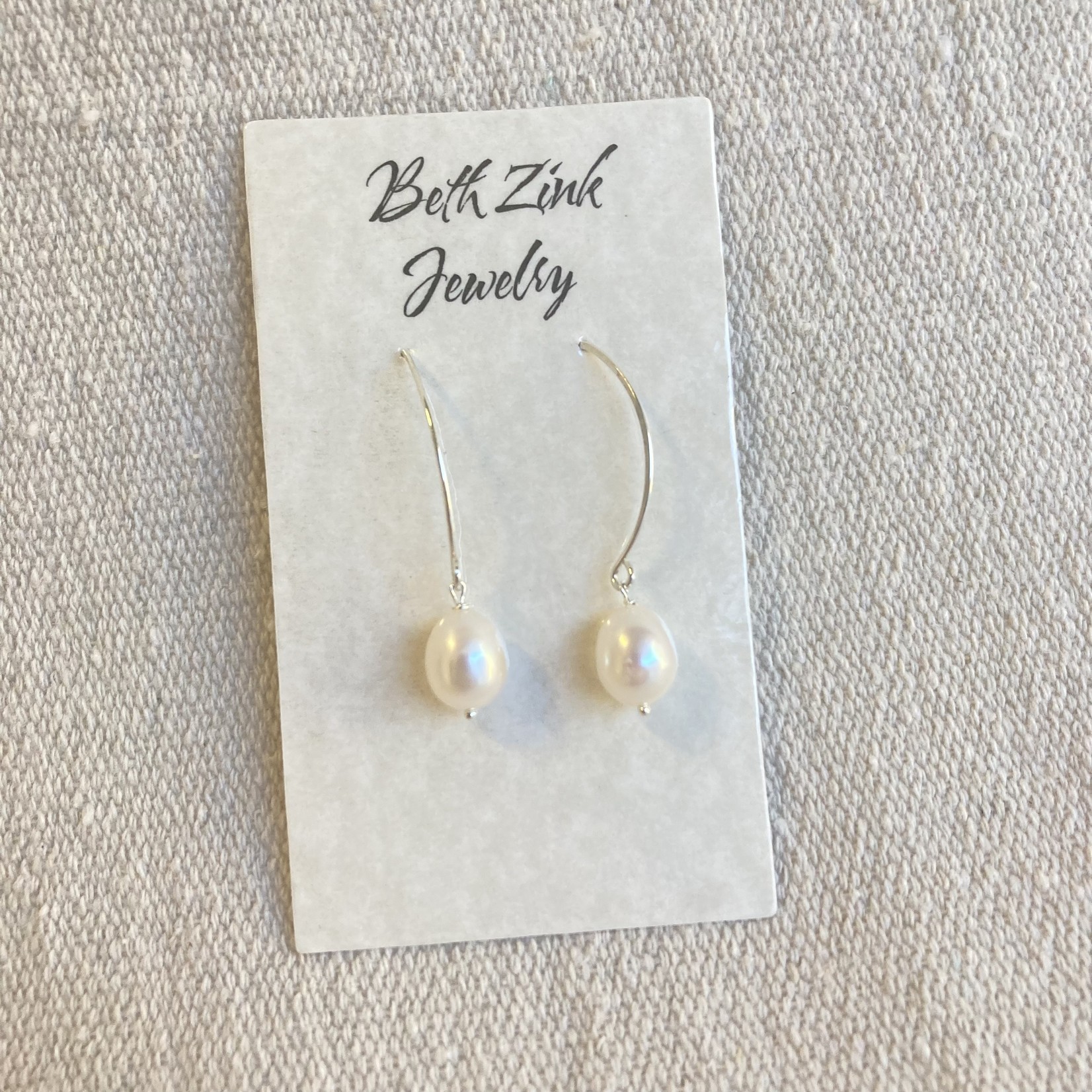 Beth Zink Jewelry B Z2473 - Freshwater Pearl Earrings