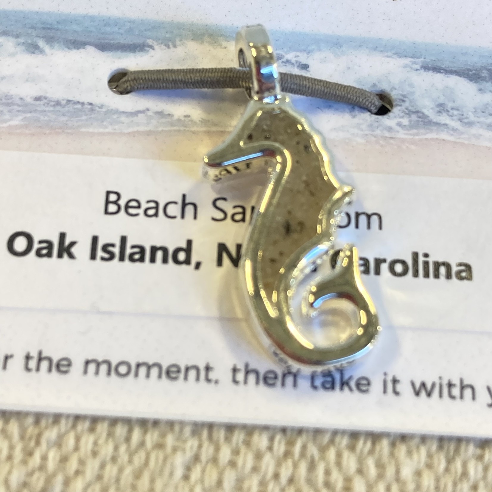 Dune Jewelry Seahorse Charm - Oak Island