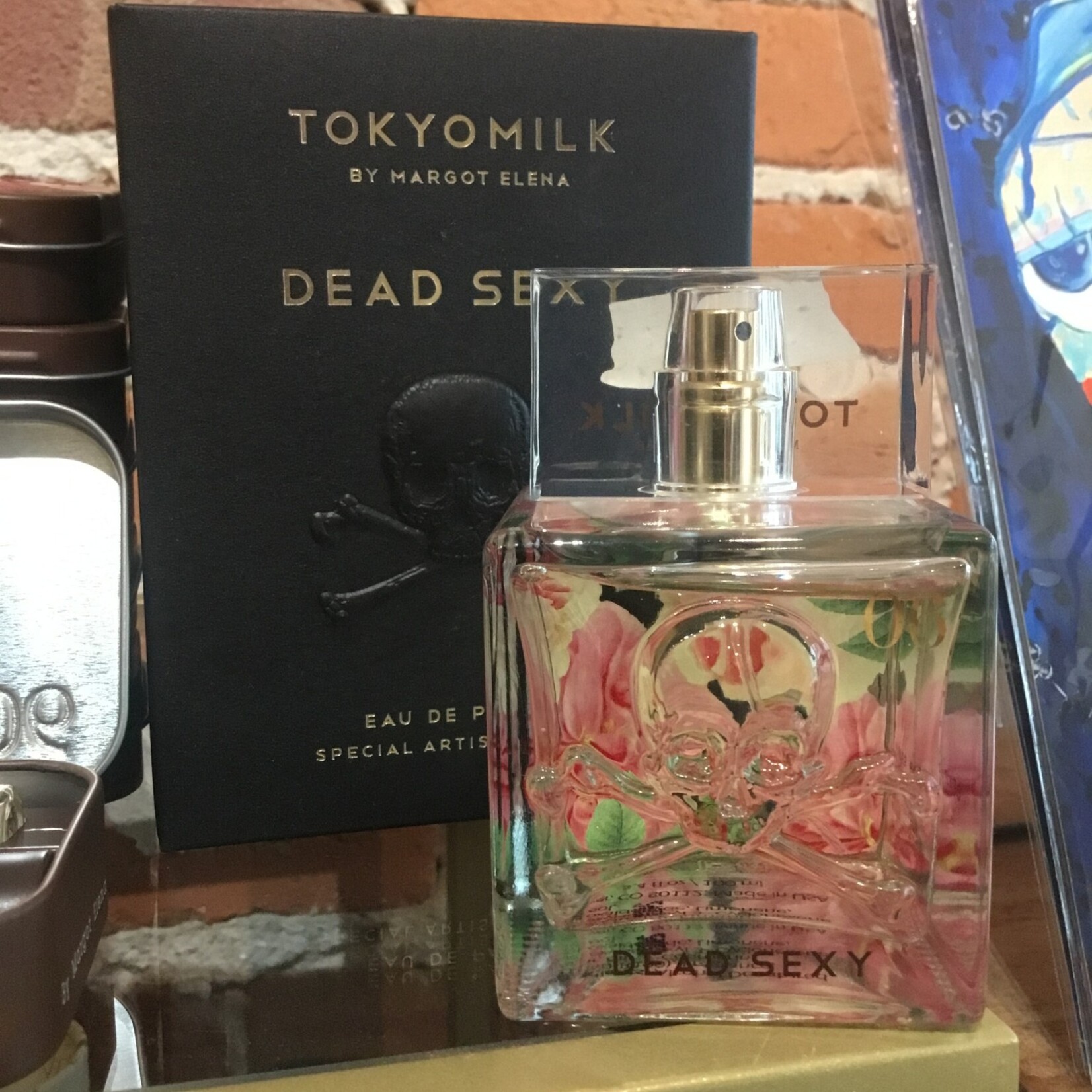 Tokyo Milk Dead Sexy Parfum - Embossed Skull