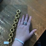 Julie Vos Cannes Link Bracelet Gold Long