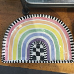 MacKenzie-Childs Rainbow Plate