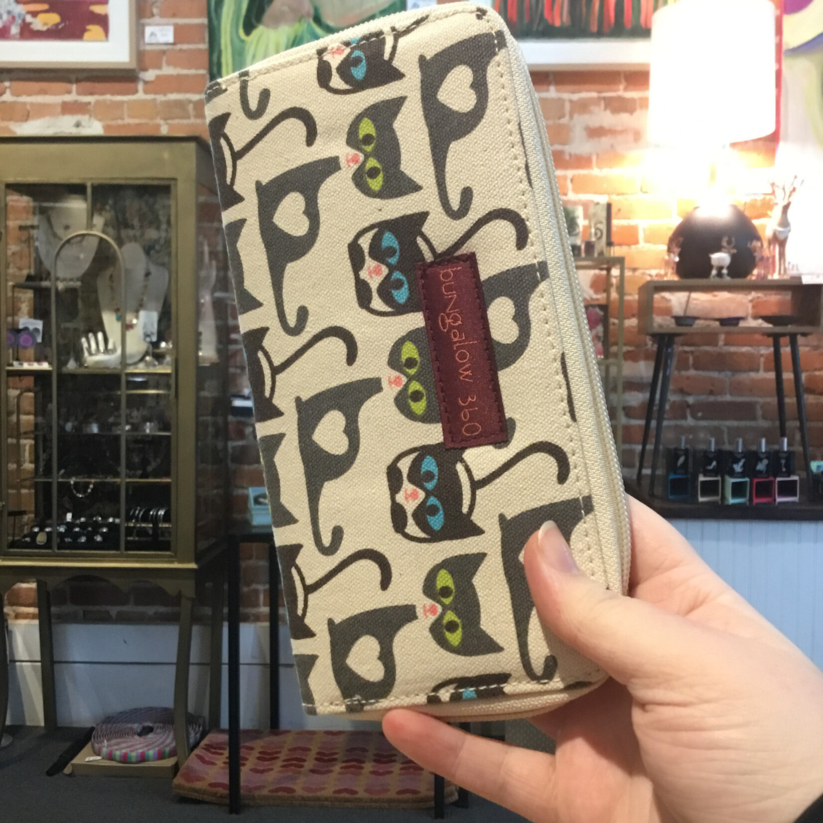 Bungalow 360 Zip Around Wallet