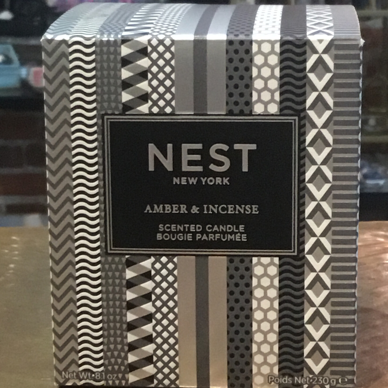 Amber & Incense Classic Candle