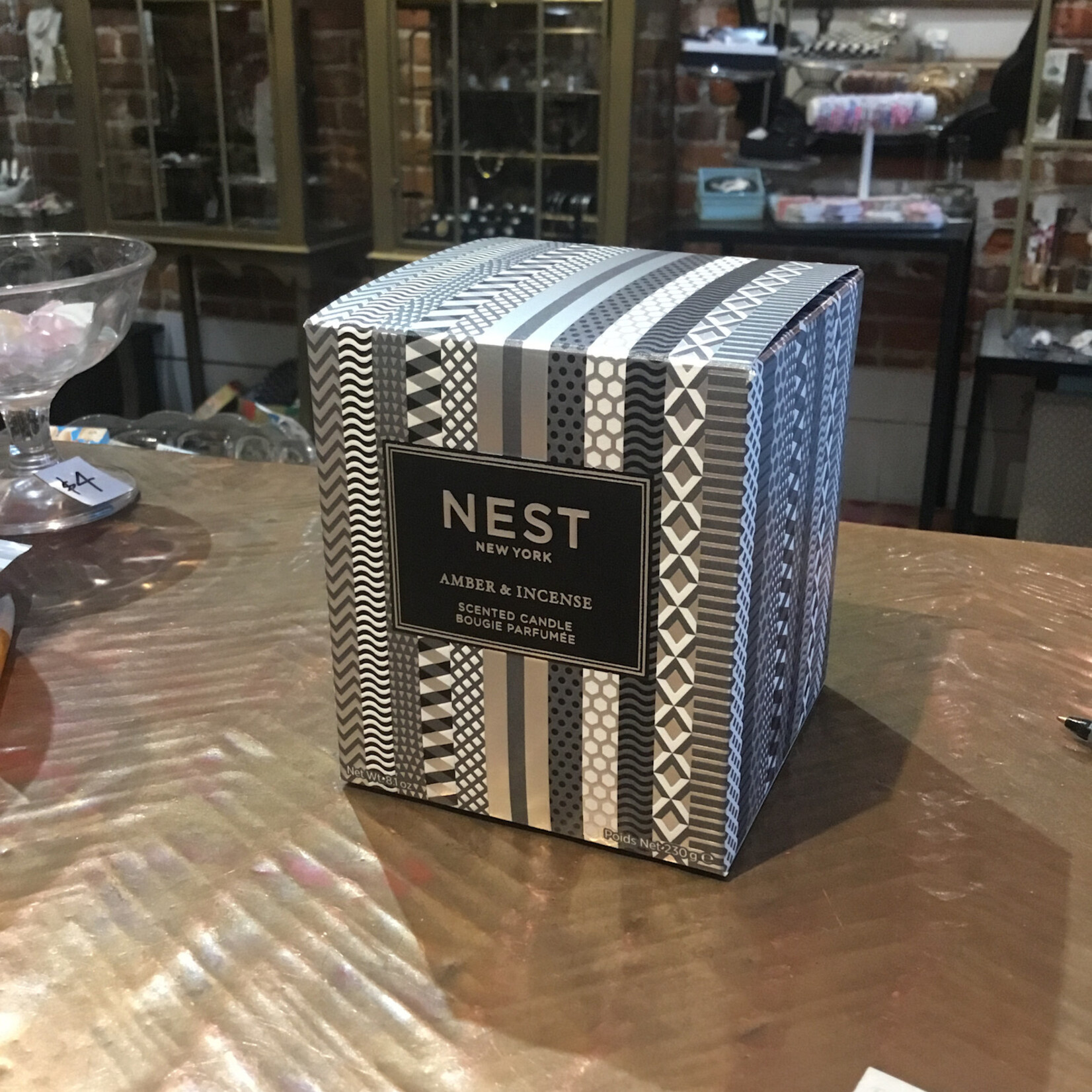 Amber & Incense Classic Candle