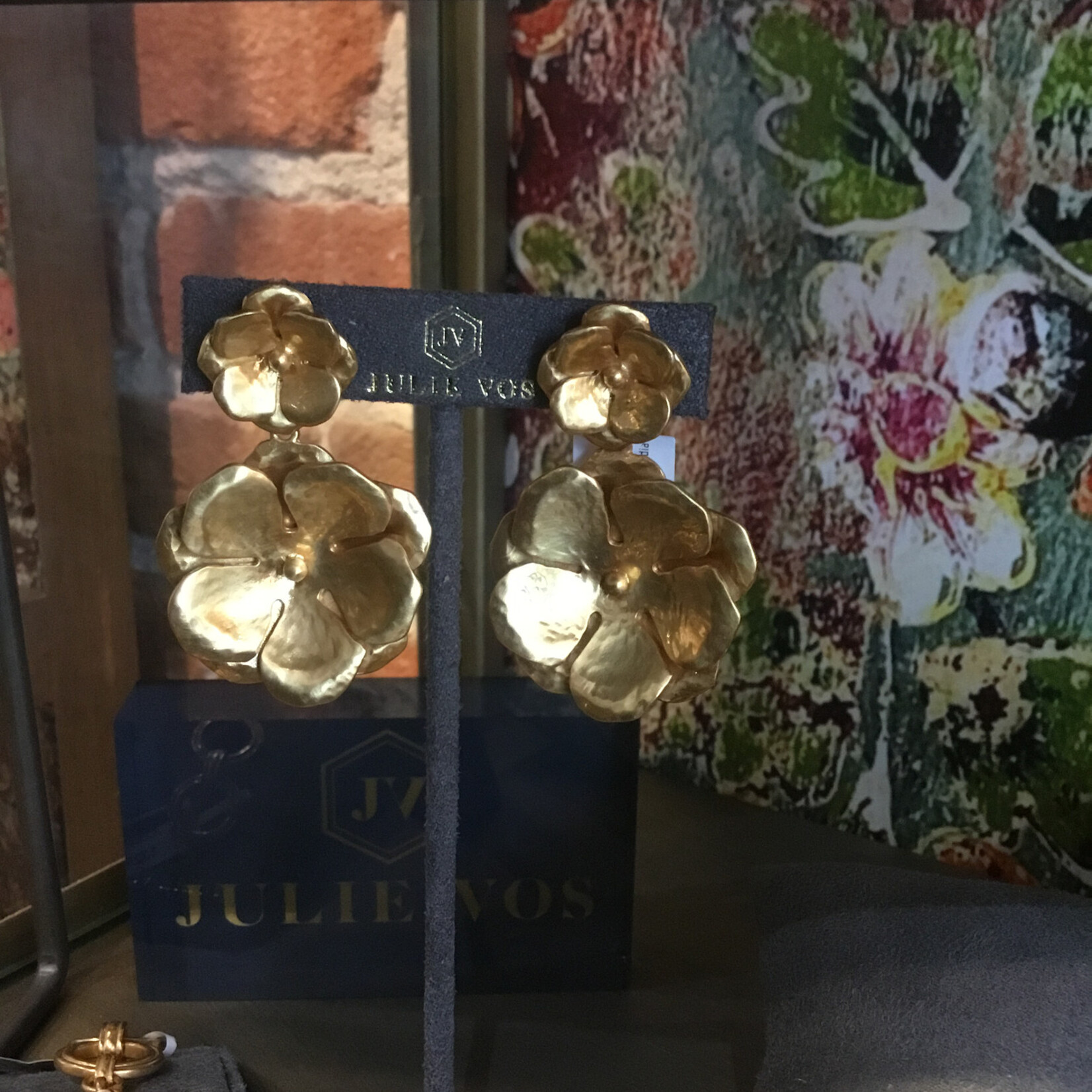 Julie Vos Bloom Statement Earring