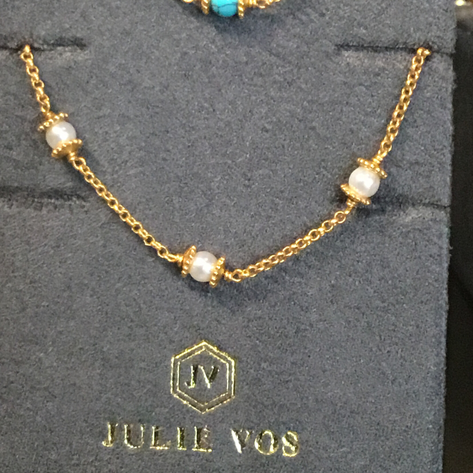 Julie Vos Hydra Delicate Bracelet - Pearl